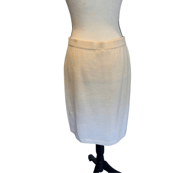 St. John Santana Knit Skirt Size 6 - Picture 1 of 8